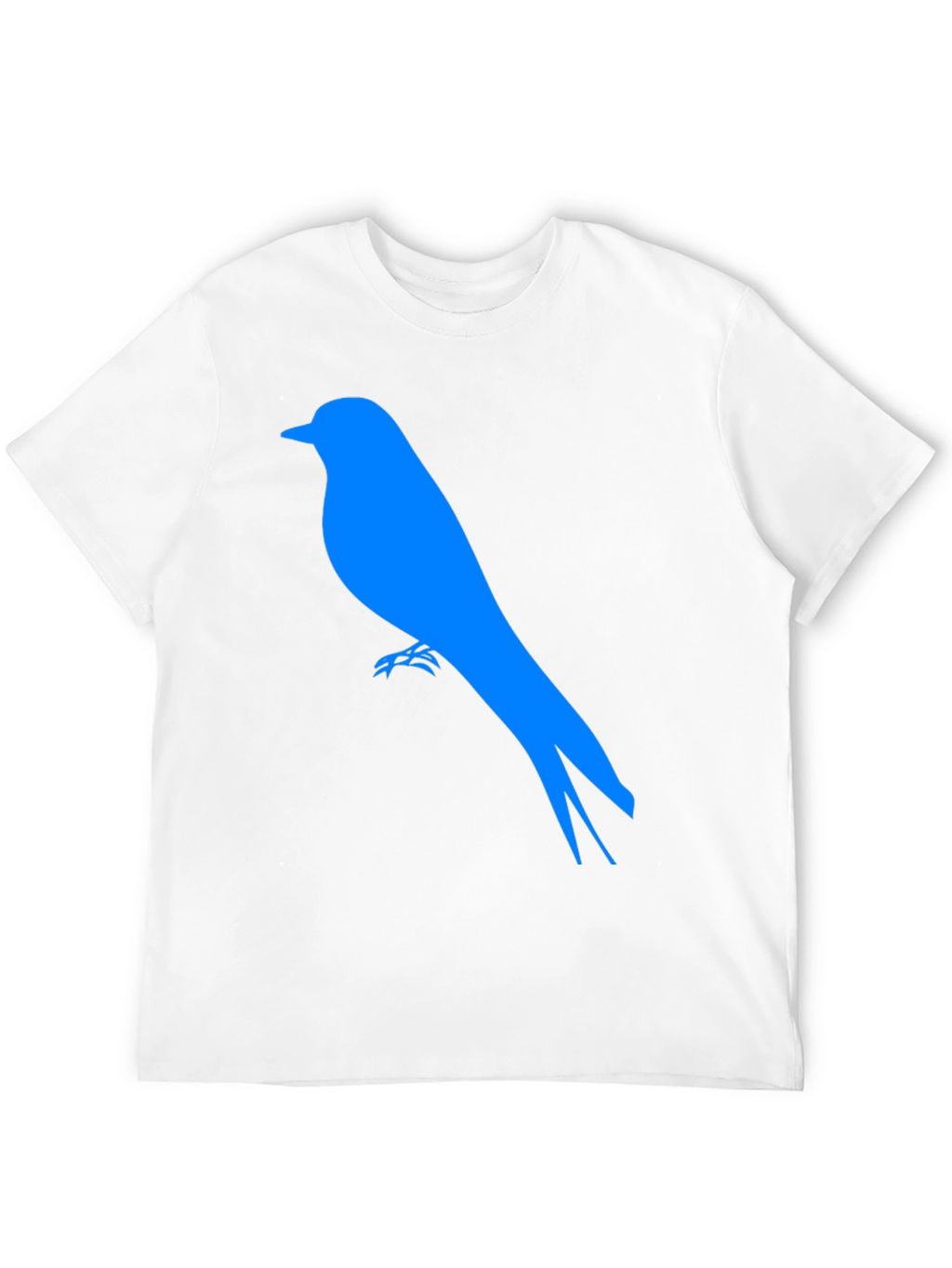 Blue Bird Graphic Tee - Black Casual Shirt