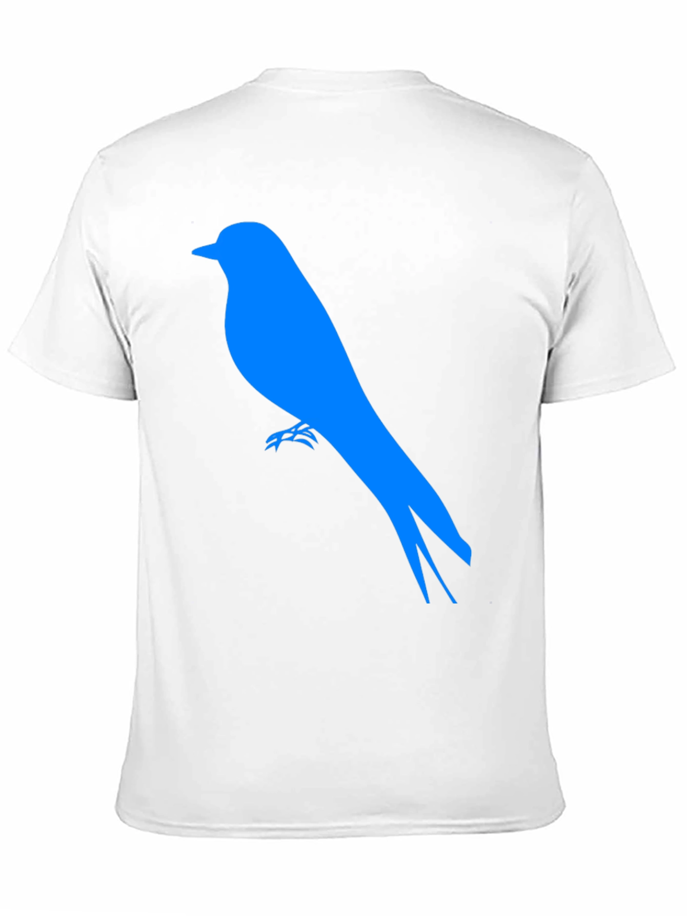 Blue Bird Graphic Tee - Black Casual Shirt