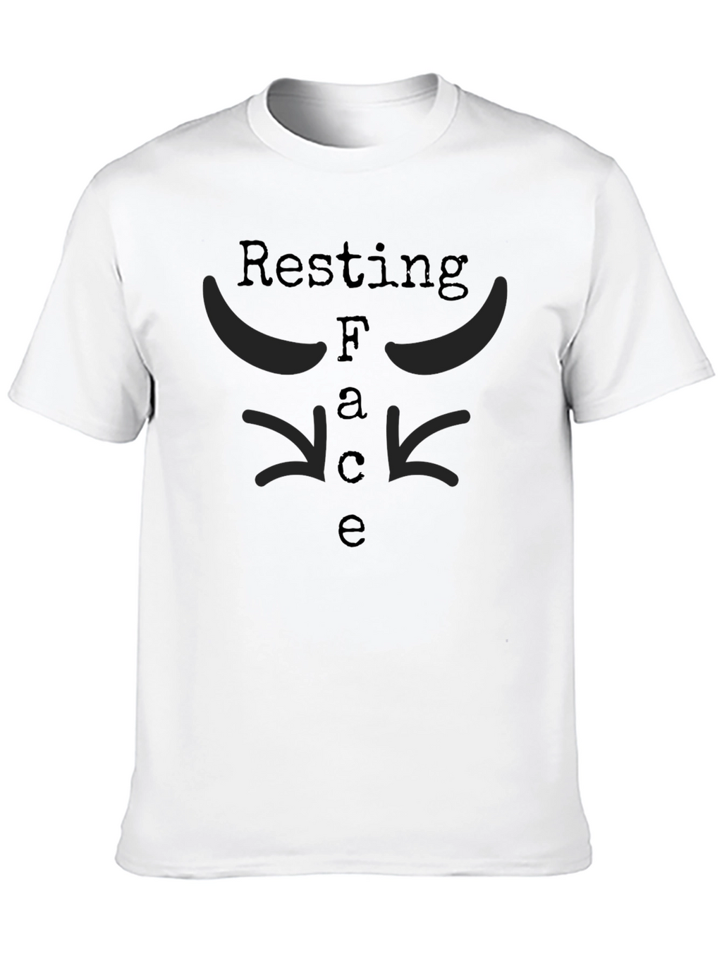 Resting Face Graphic T-Shirt