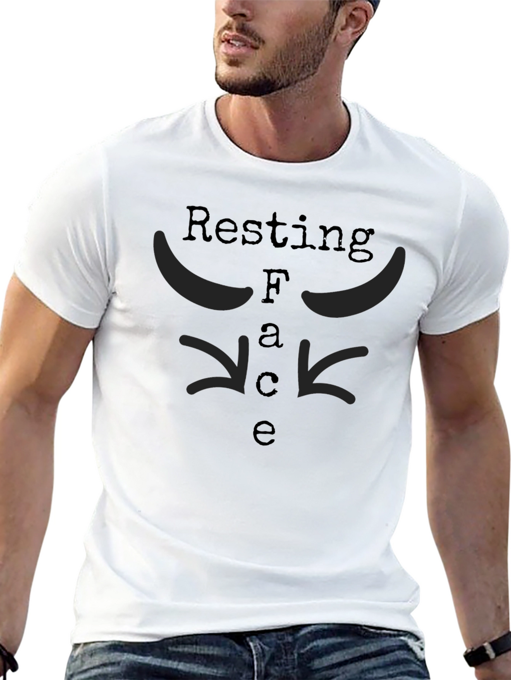 Resting Face Graphic T-Shirt