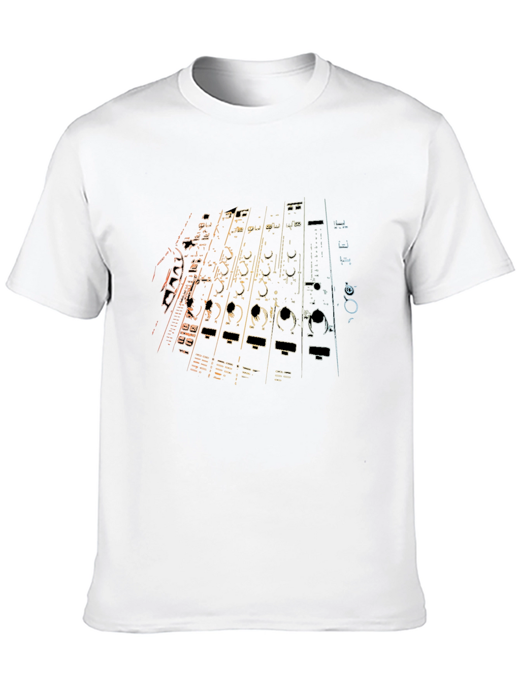 DJ Mixer Graphic T-Shirt - Black