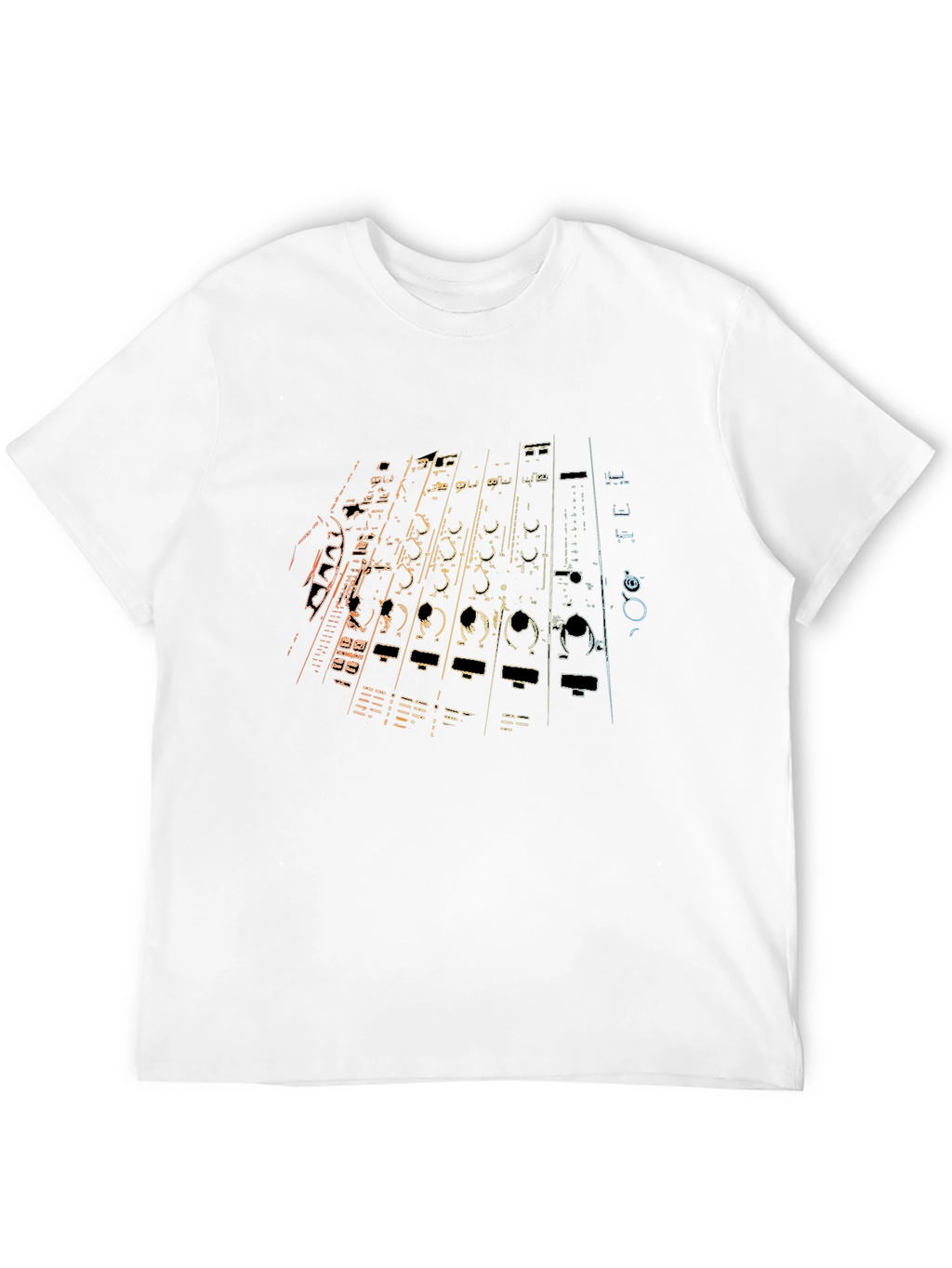 DJ Mixer Graphic T-Shirt - Black