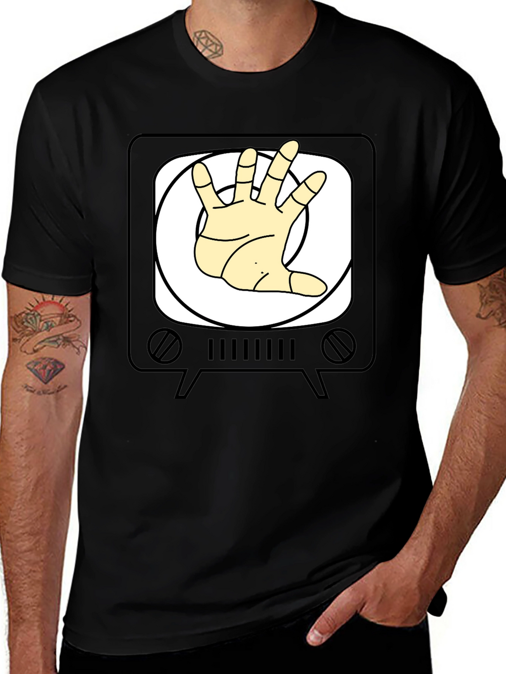 Live Long and Prosper TV Graphic T-Shirt