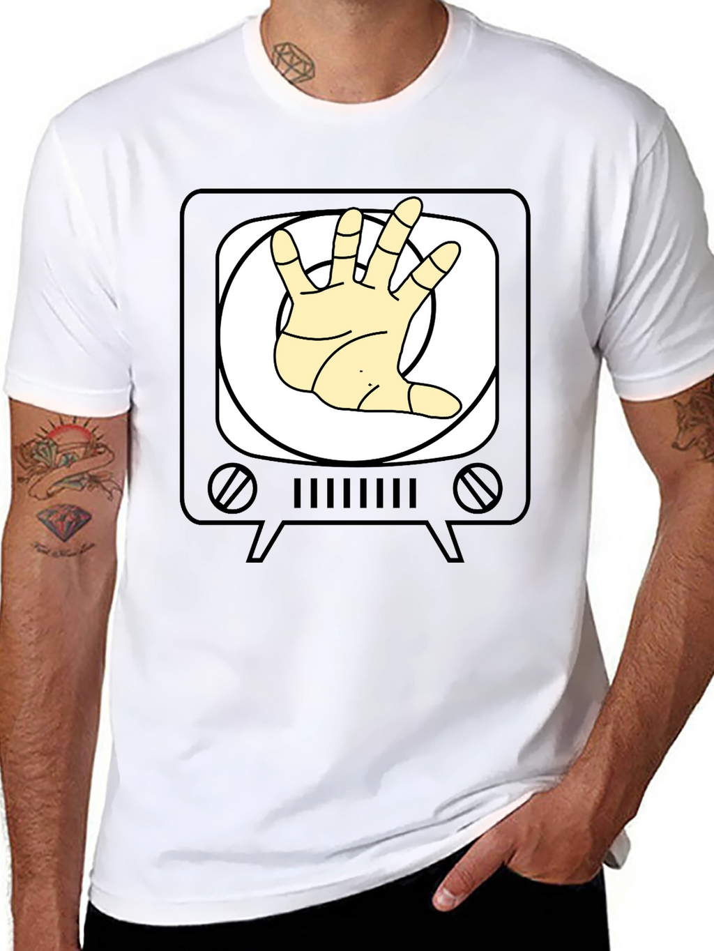 Live Long and Prosper TV Graphic T-Shirt