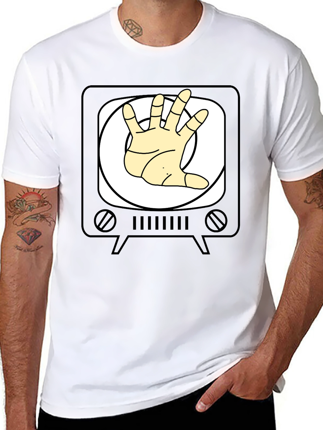 Live Long and Prosper TV Graphic T-Shirt