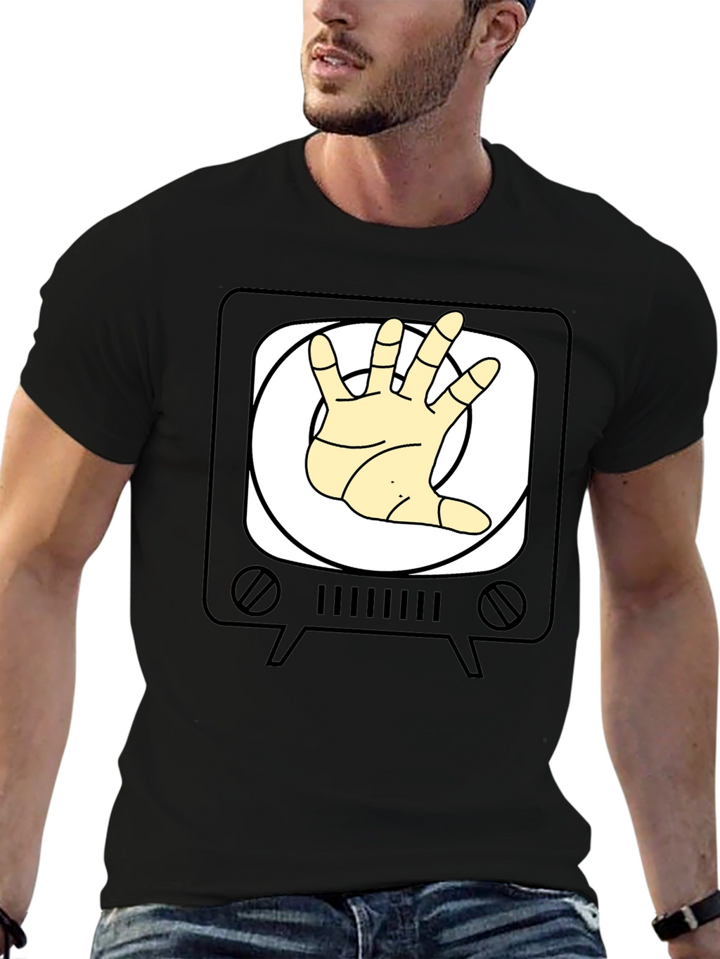 Live Long and Prosper TV Graphic T-Shirt