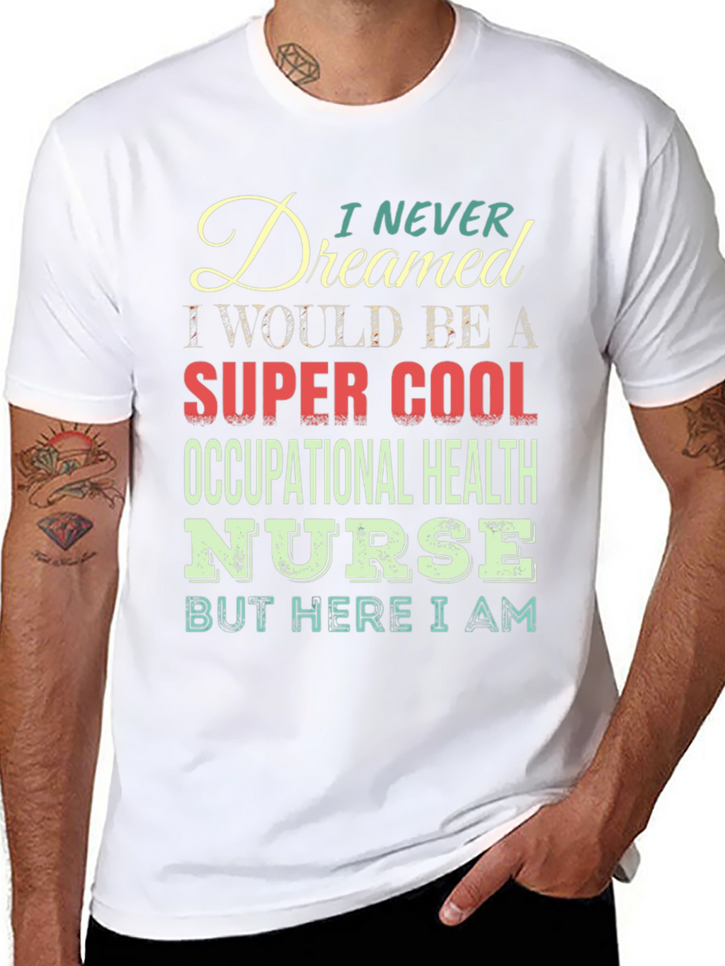 Super Cool Occupational Health Nurse T-Shirt