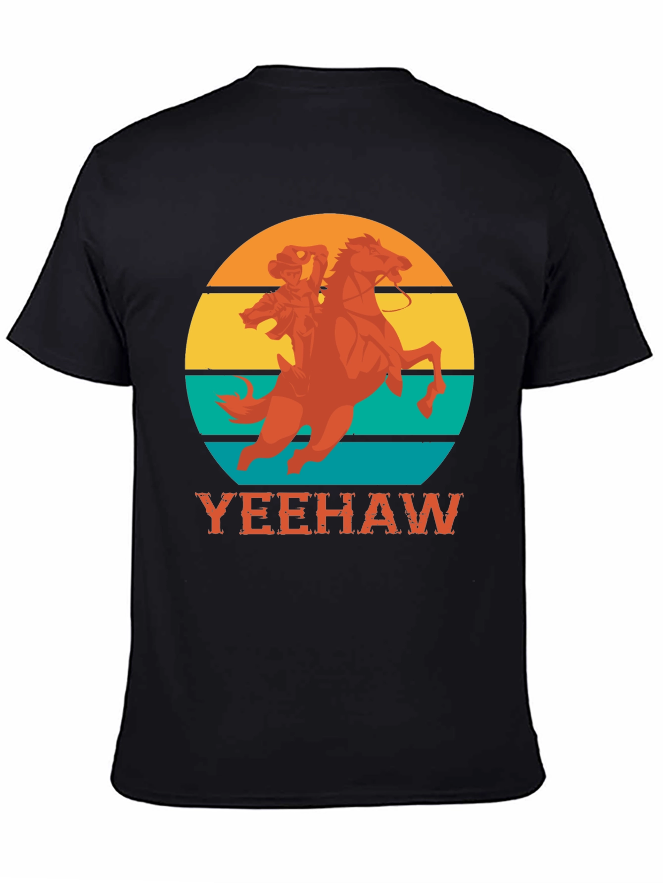Yeehaw Cowboy Horse Graphic Tee