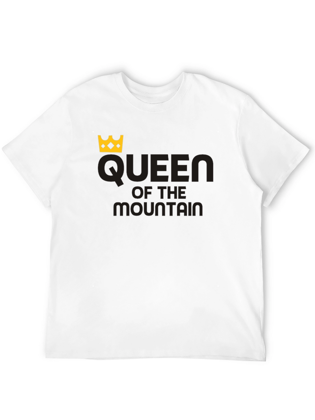 Queen of the Mountain Black T-Shirt