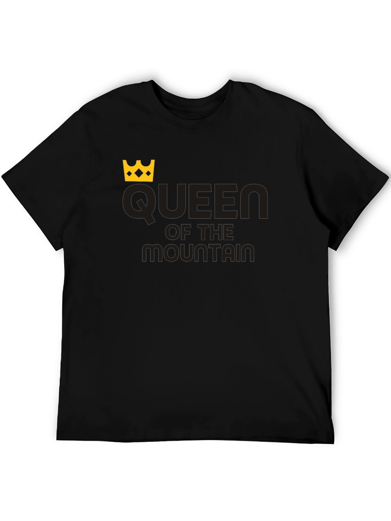 Queen of the Mountain Black T-Shirt