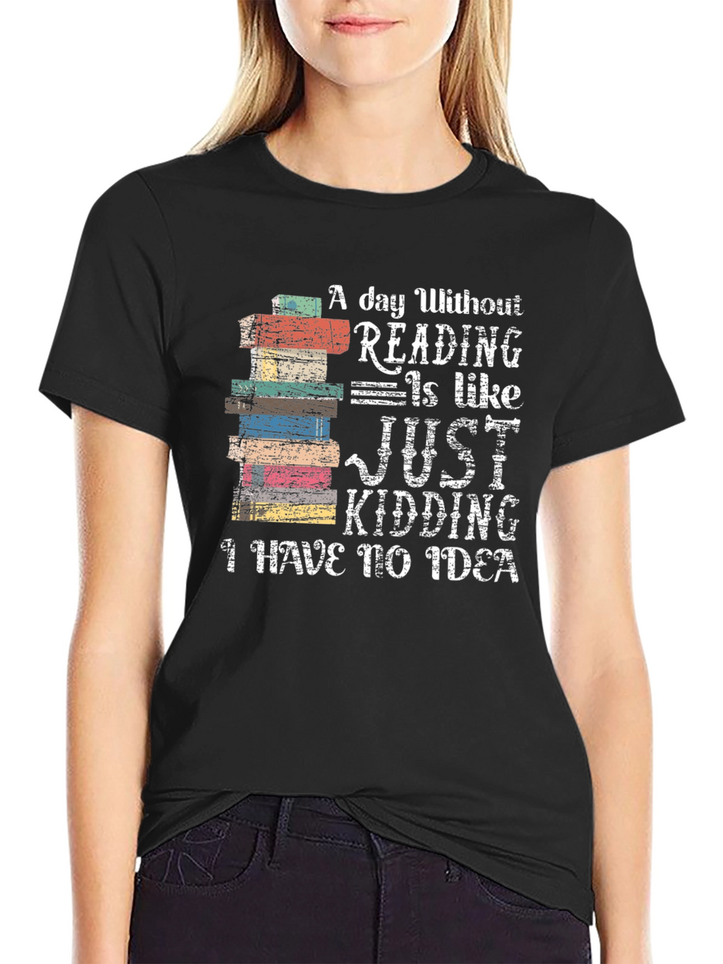 Book Lover T-Shirt: A Day Without Reading