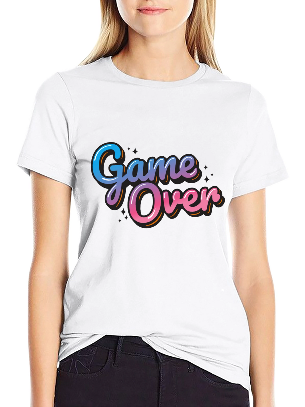 Game Over T-Shirt - Stylish Graphic Tee