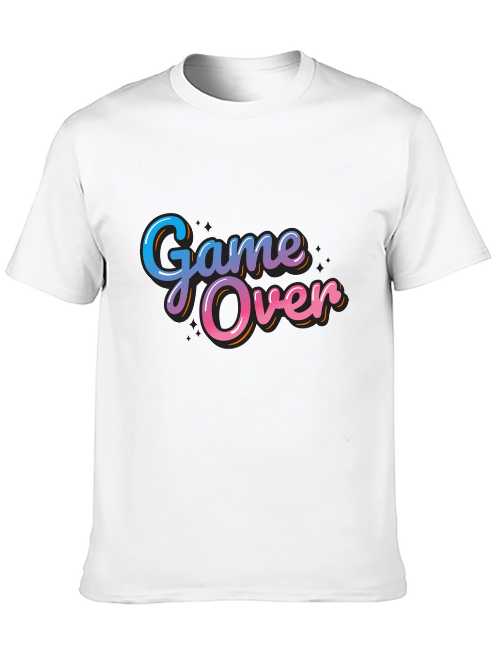 Game Over T-Shirt - Stylish Graphic Tee