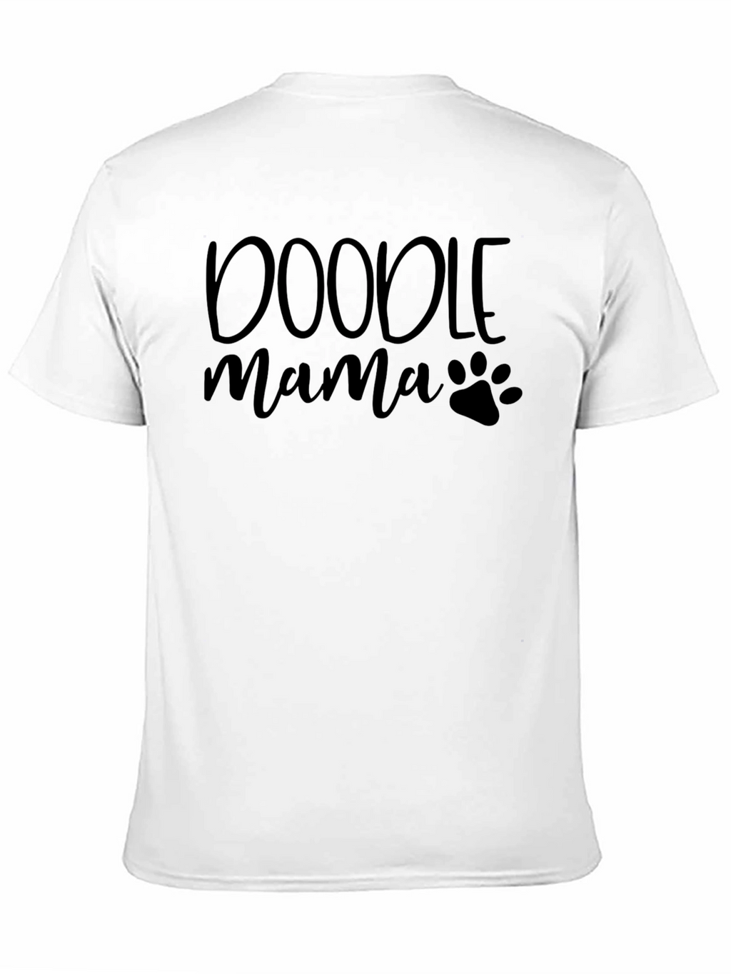 Doodle Mama Black Graphic Tee