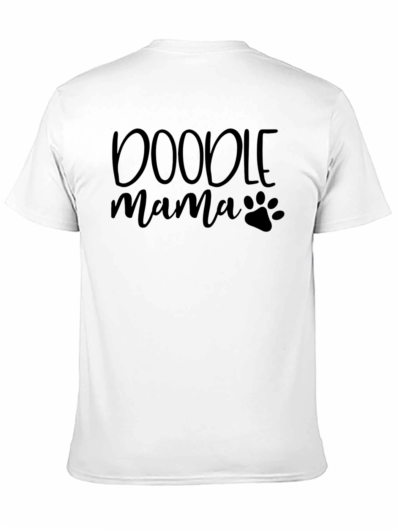 Doodle Mama Black Graphic Tee