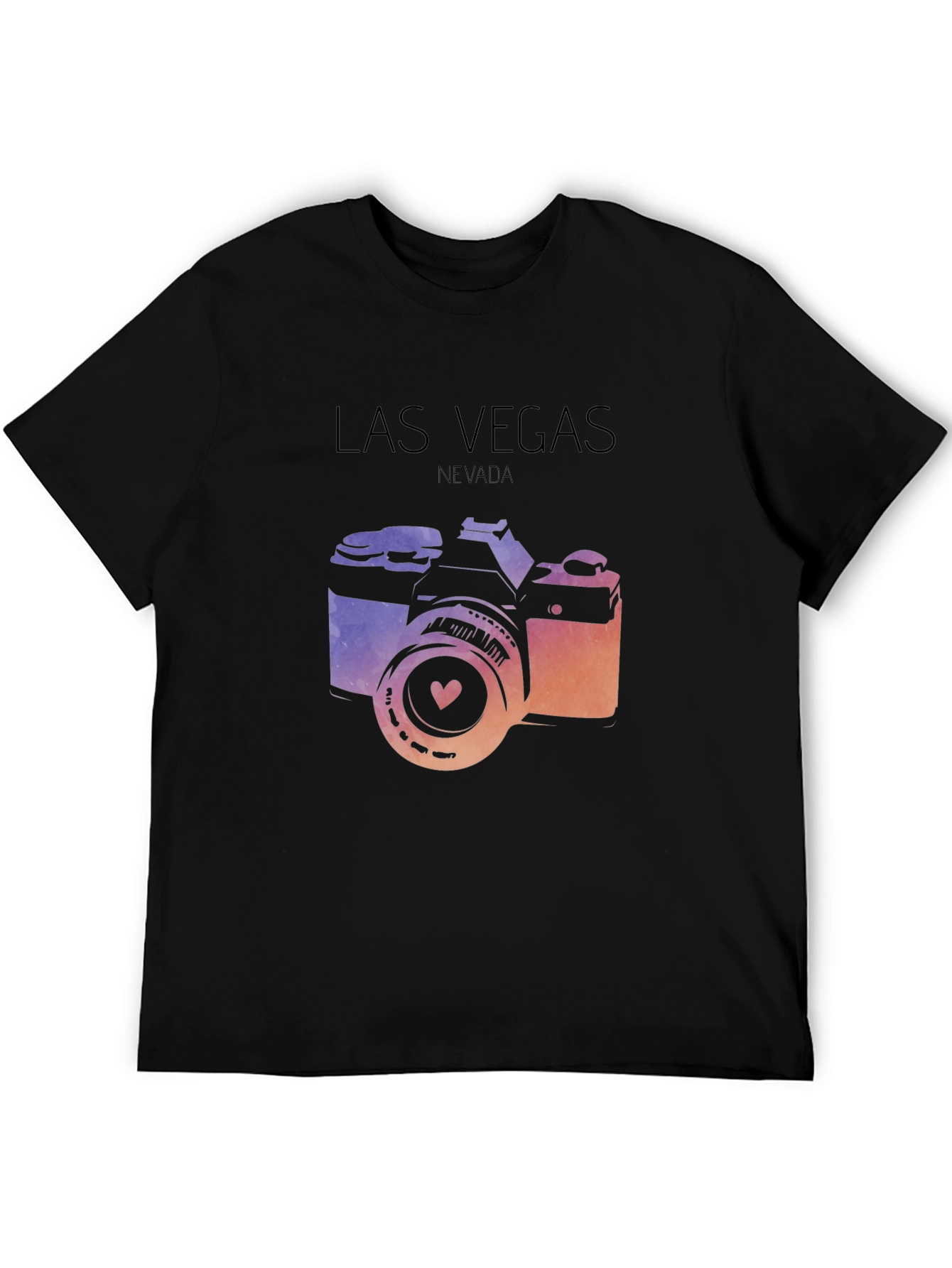 Las Vegas Camera Graphic Tee