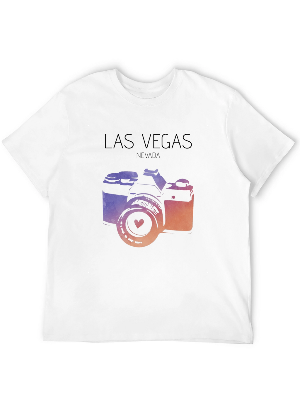 Las Vegas Camera Graphic Tee