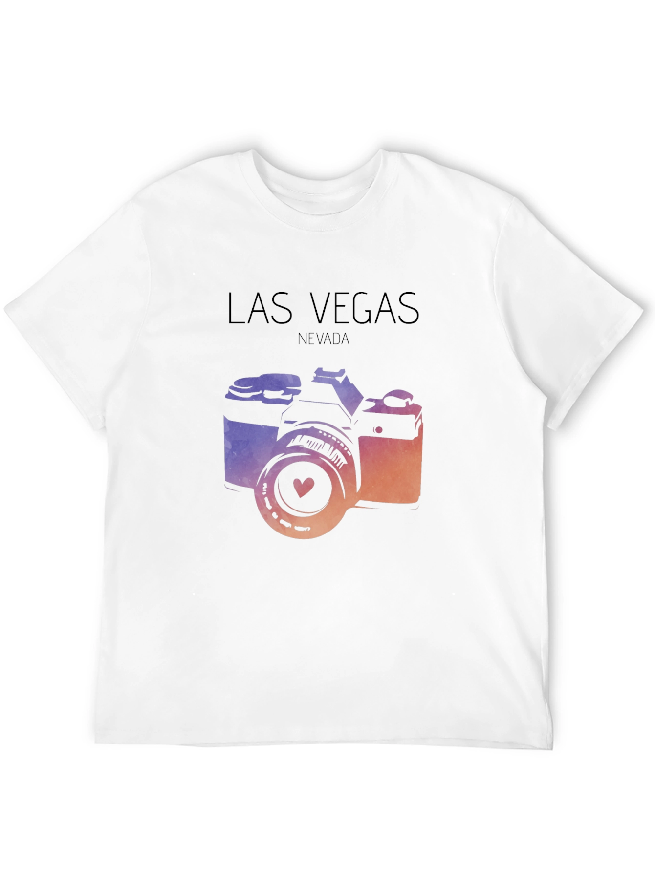 Las Vegas Camera Graphic Tee