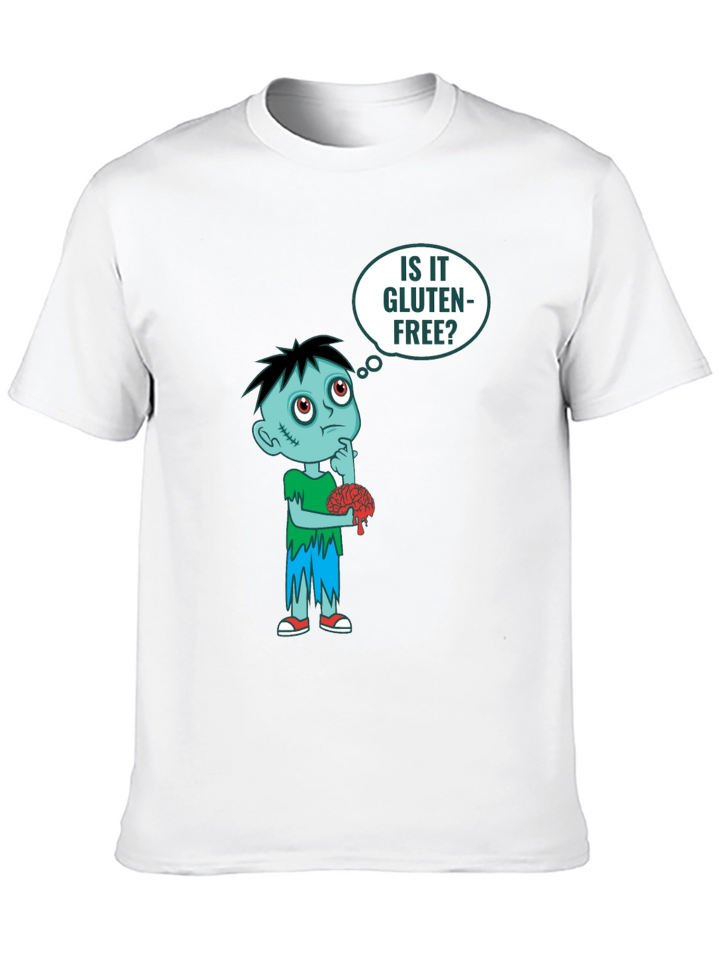 Zombie Brain Gluten-Free T-Shirt