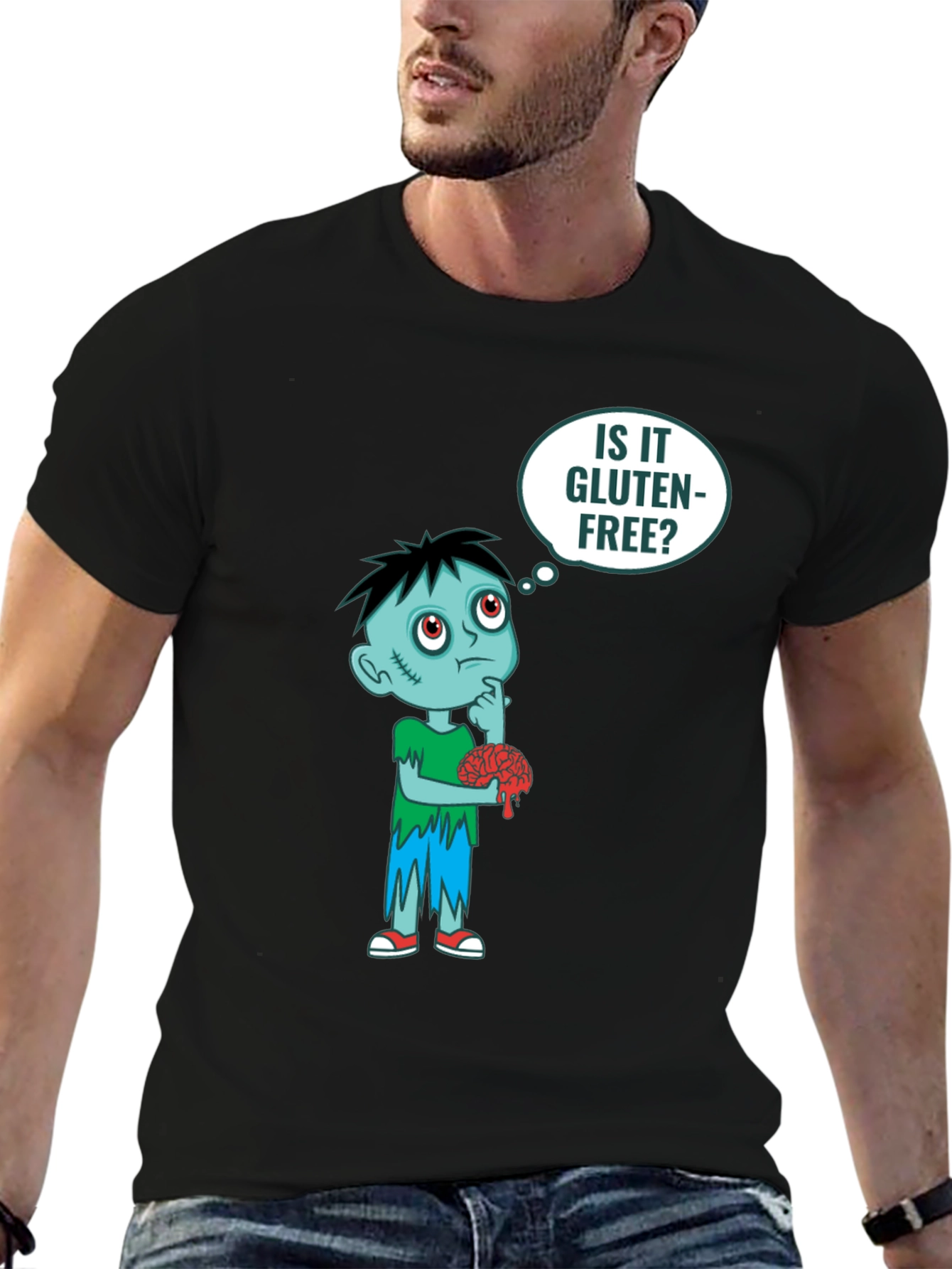 Zombie Brain Gluten-Free T-Shirt
