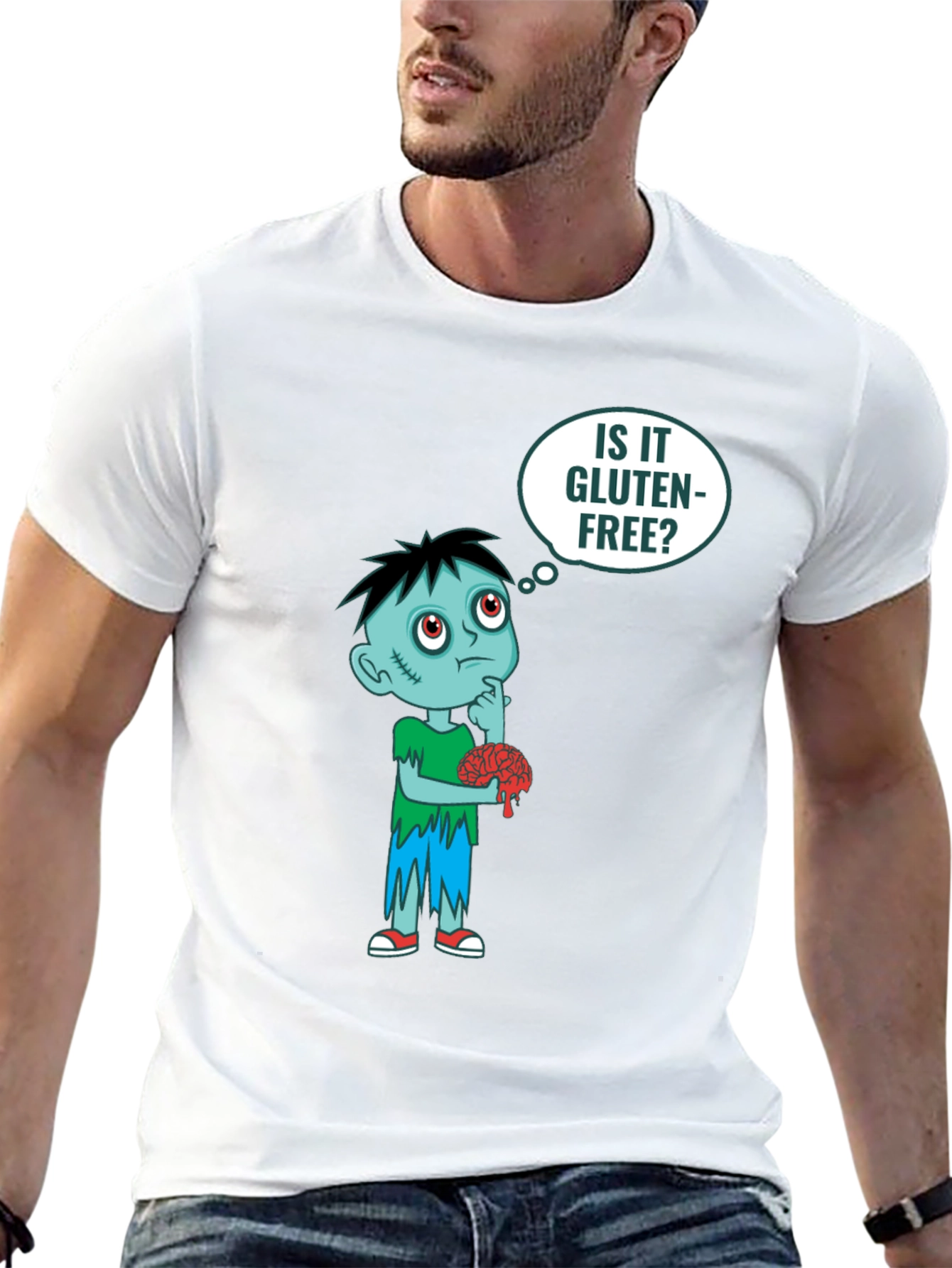 Zombie Brain Gluten-Free T-Shirt