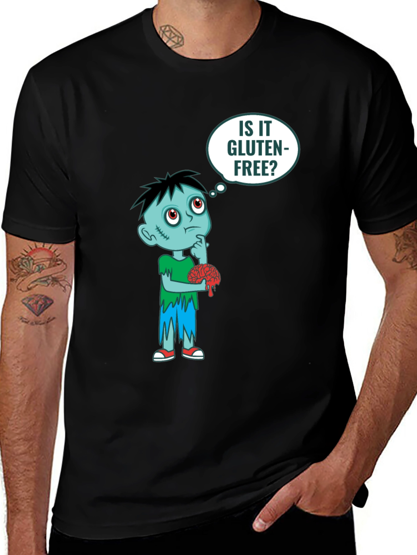 Zombie Brain Gluten-Free T-Shirt