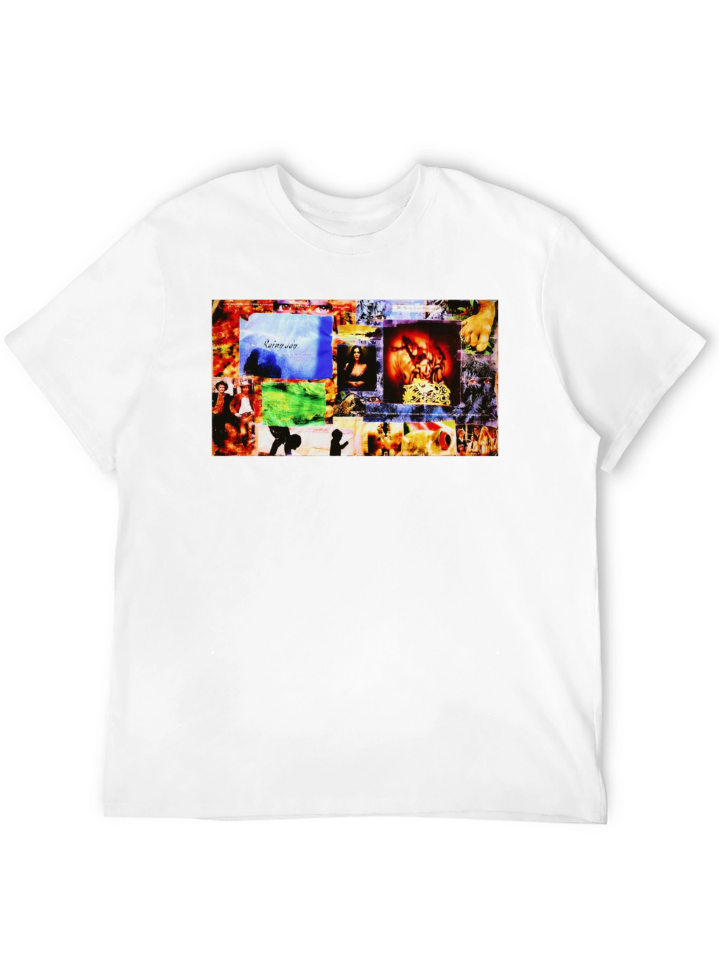 Grunge Album Cover T-Shirt - Black