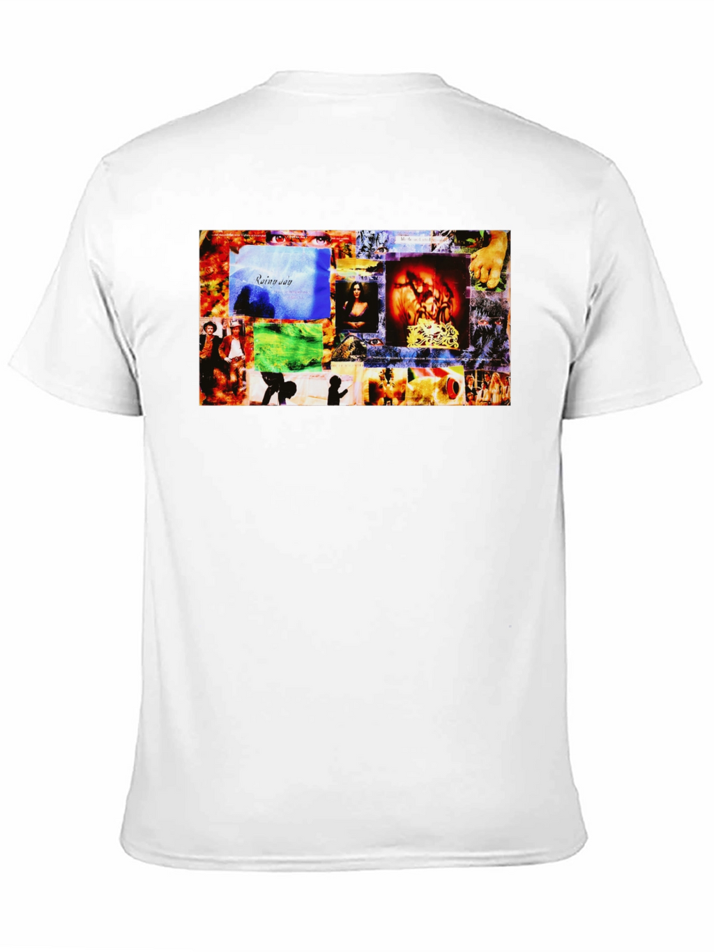 Grunge Album Cover T-Shirt - Black