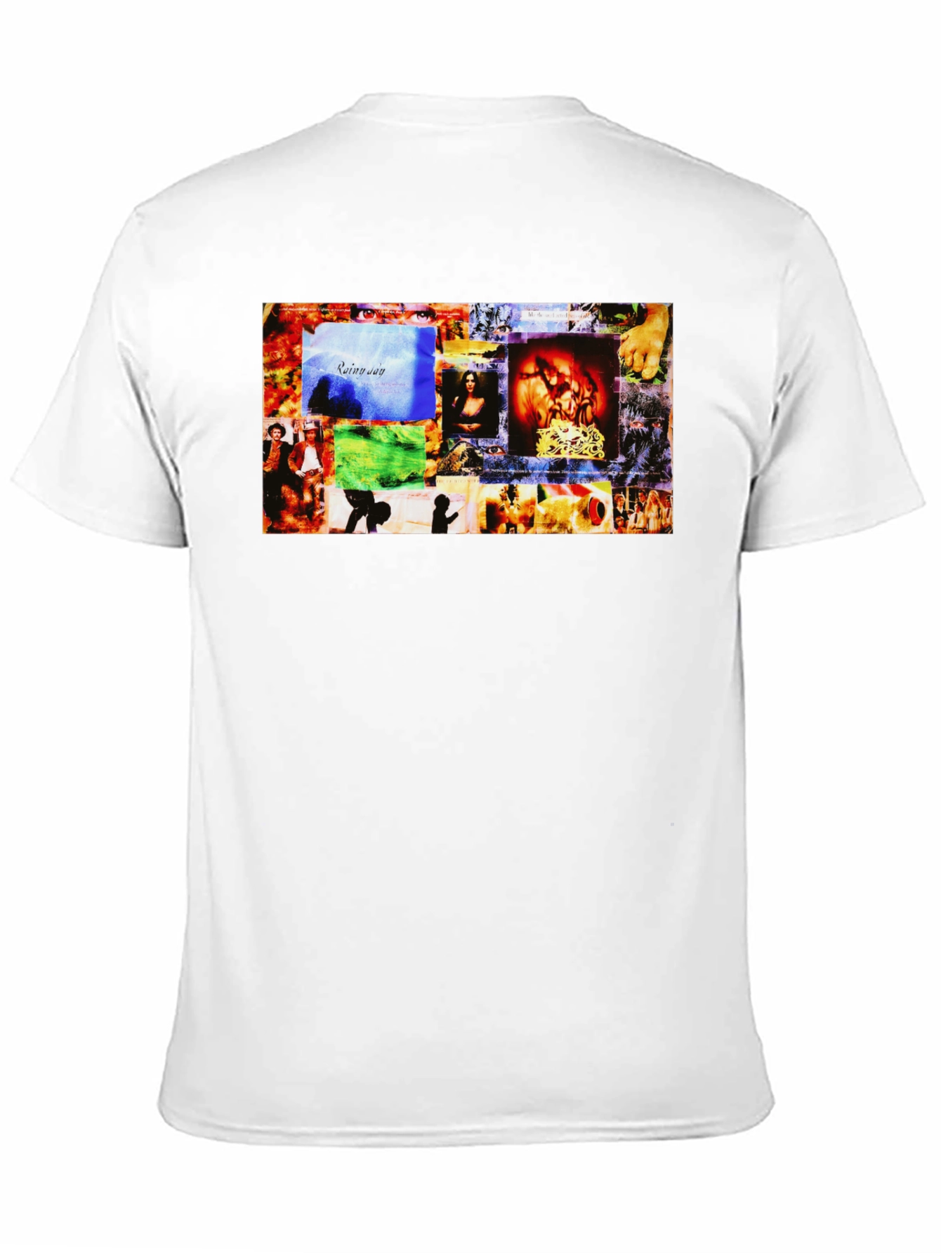 Grunge Album Cover T-Shirt - Black