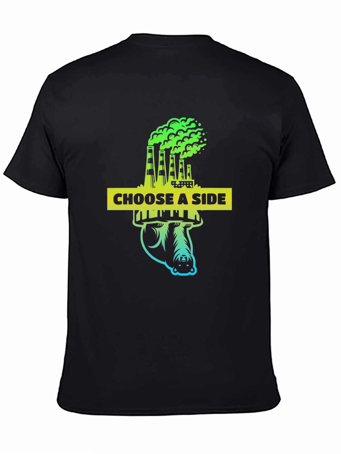 Choose a Side Graphic Tee - Environmental Awareness Shirt