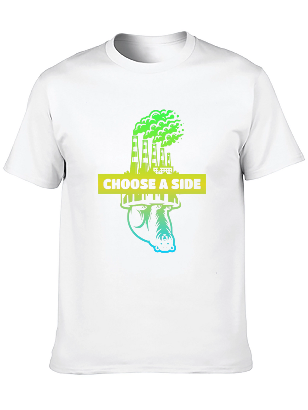Choose a Side Graphic Tee - Environmental Awareness Shirt