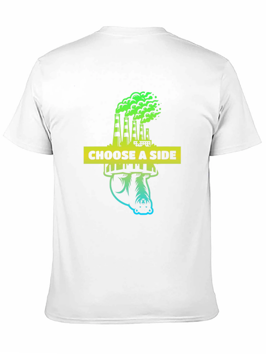 Choose a Side Graphic Tee - Environmental Awareness Shirt