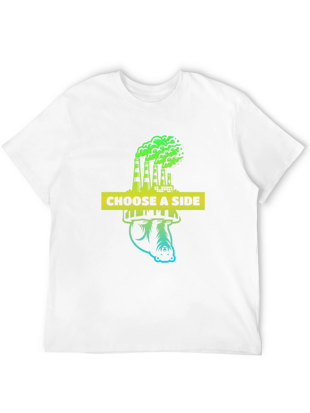 Choose a Side Graphic Tee - Environmental Awareness Shirt