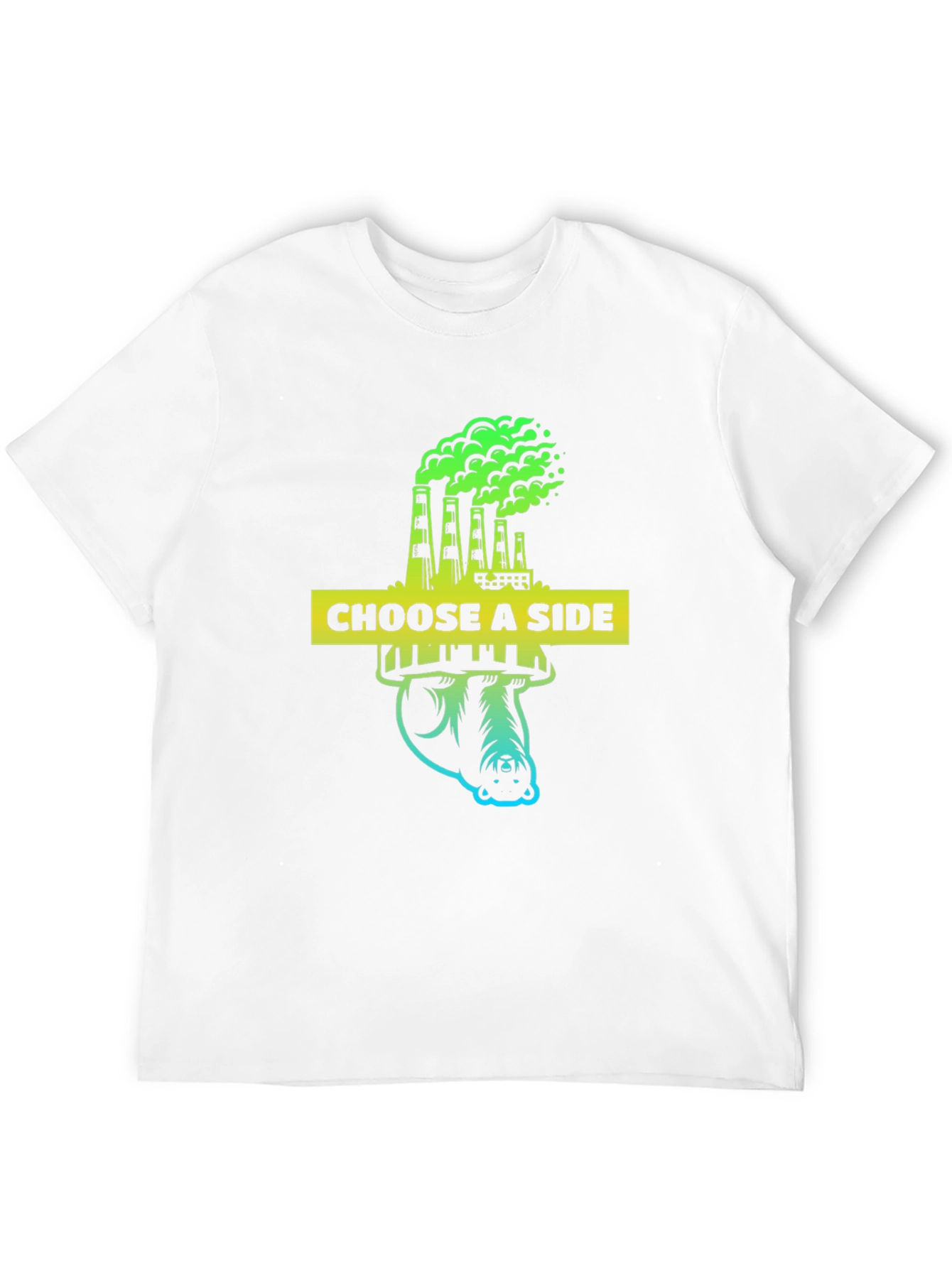 Choose a Side Graphic Tee - Environmental Awareness Shirt
