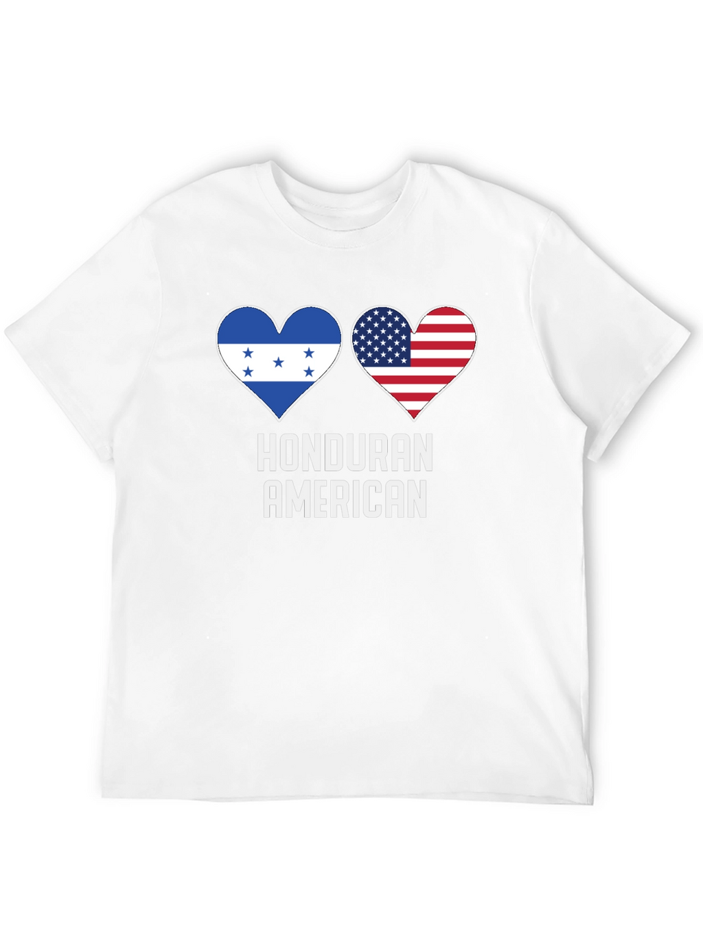 Honduran American Pride Graphic T-Shirt