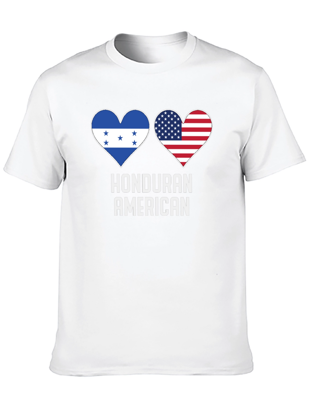 Honduran American Pride Graphic T-Shirt