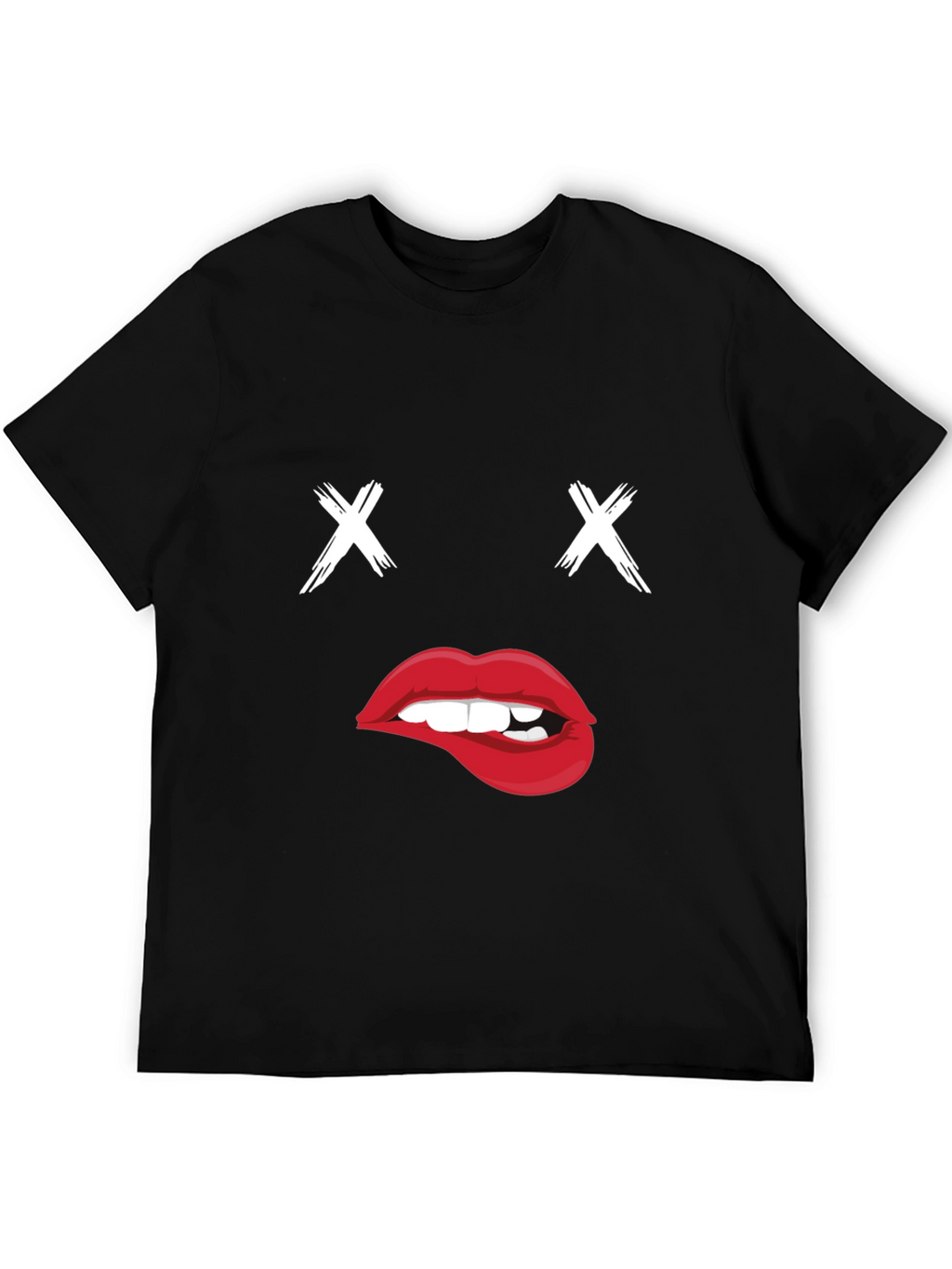 Black T-Shirt with Dead Inside Graphic