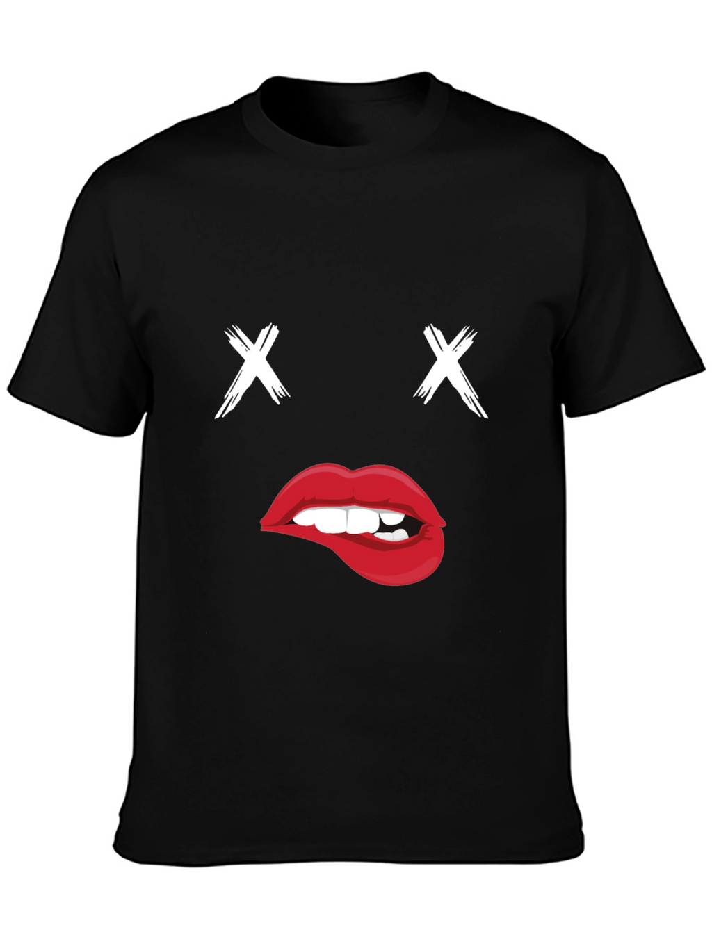 Black T-Shirt with Dead Inside Graphic