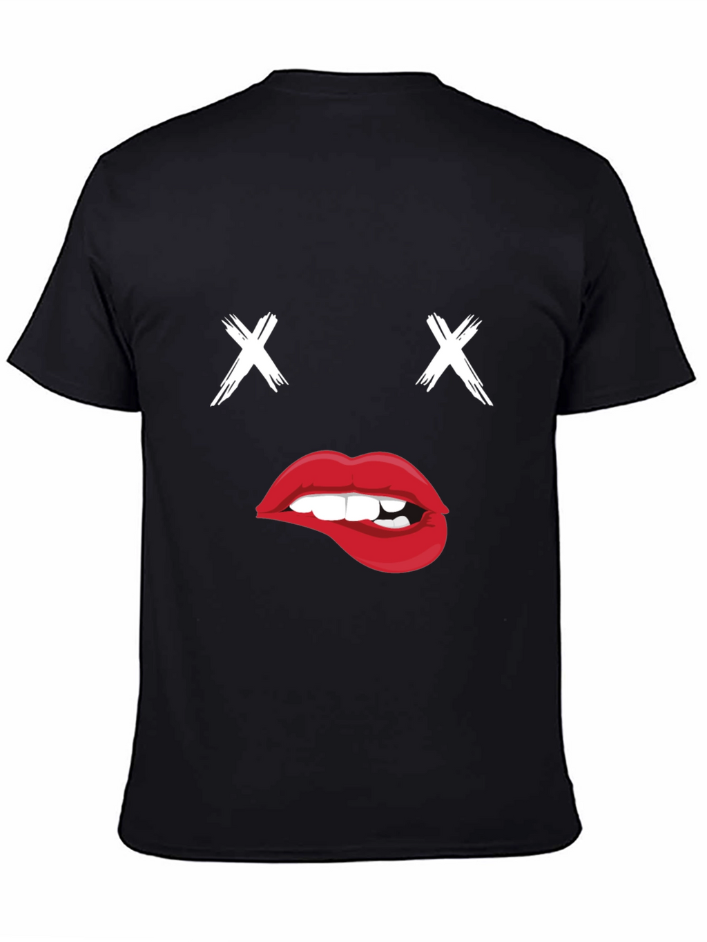 Black T-Shirt with Dead Inside Graphic
