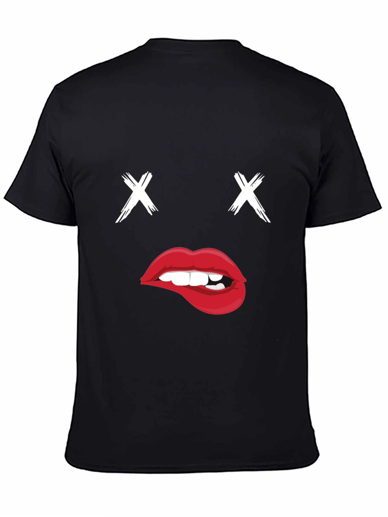 Black T-Shirt with Dead Inside Graphic