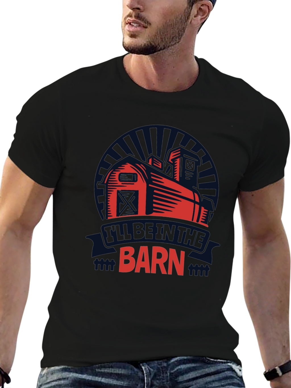 Made in the Barn T-Shirt Farmhouse Graphic Tee