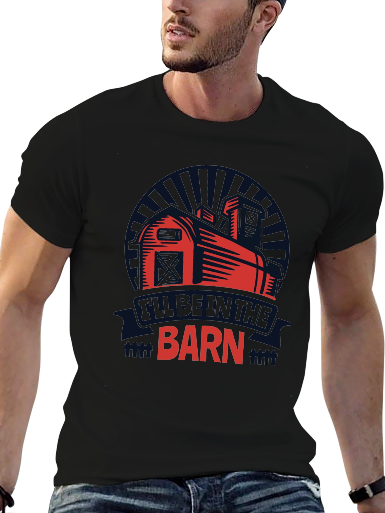 Made in the Barn T-Shirt Farmhouse Graphic Tee