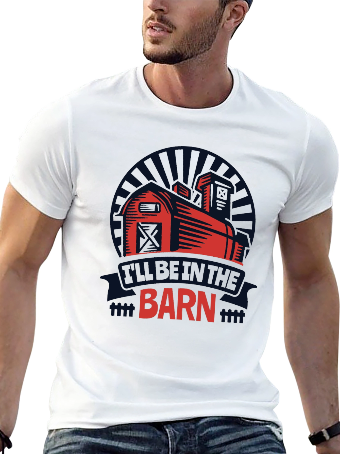 Made in the Barn T-Shirt Farmhouse Graphic Tee