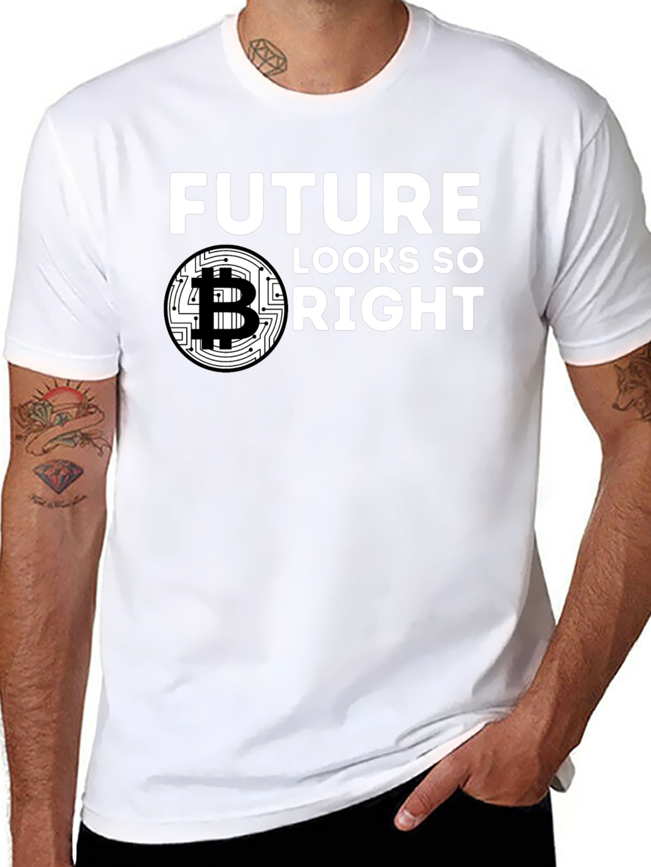Future Looks So Bright Bitcoin T-Shirt