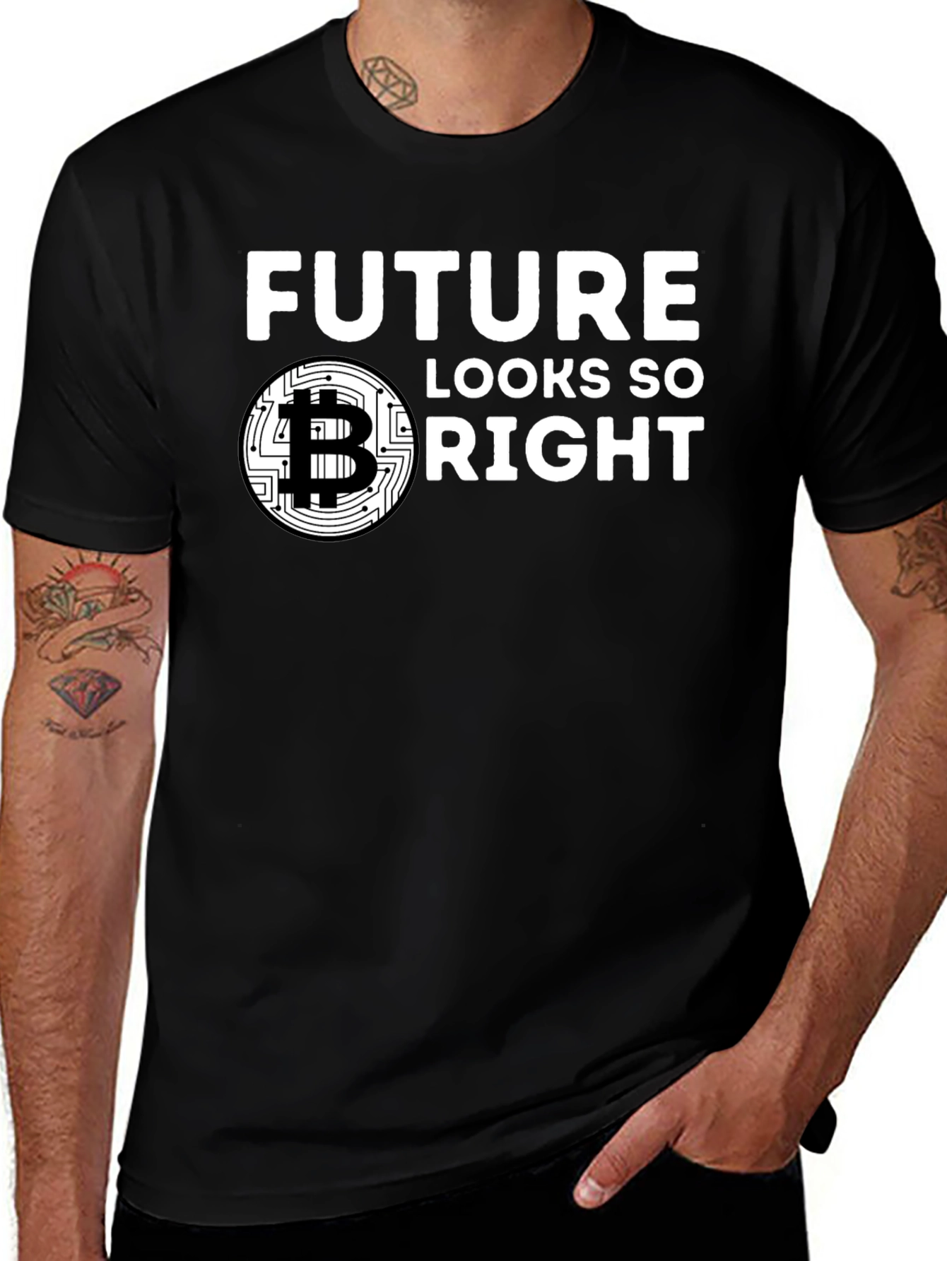 Future Looks So Bright Bitcoin T-Shirt