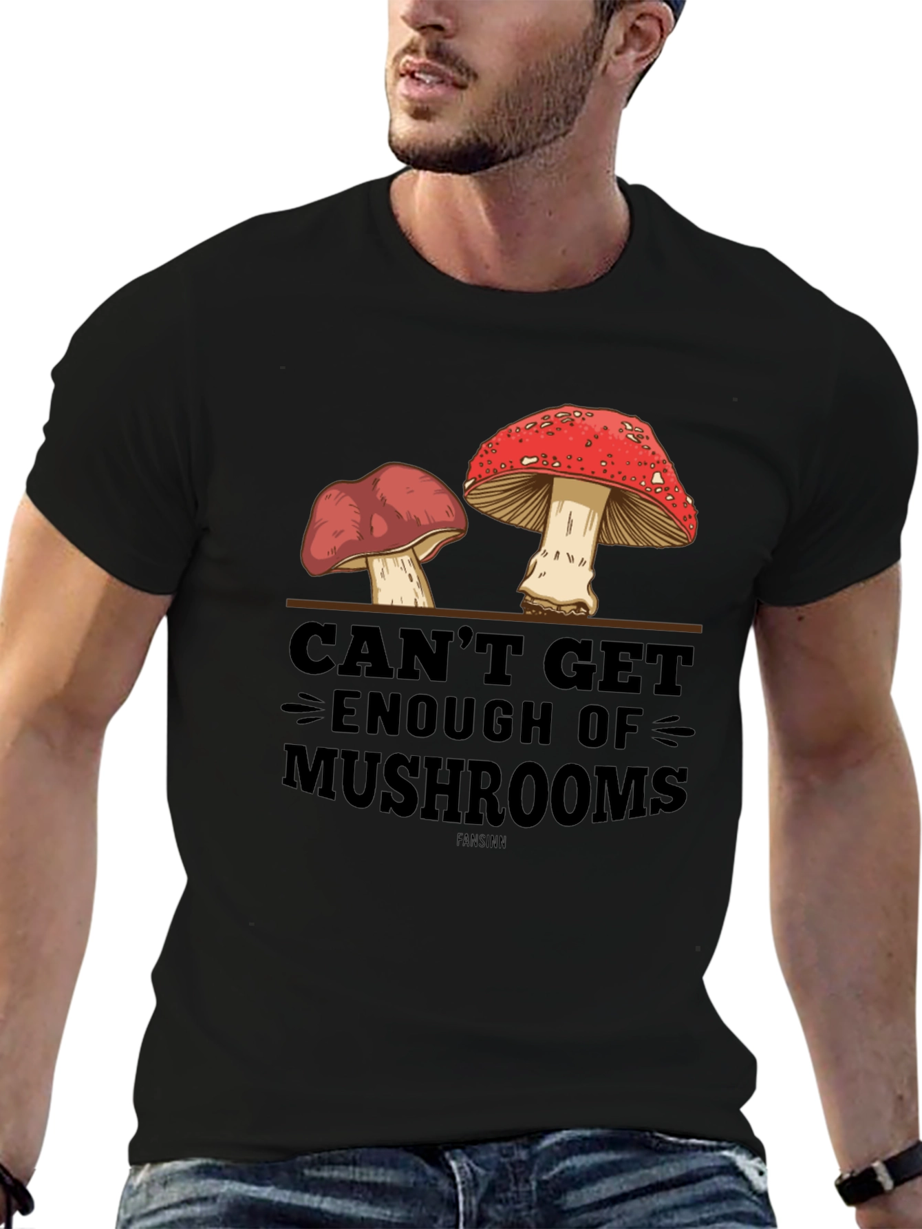 Mushroom Graphic T-Shirt - Unique Design