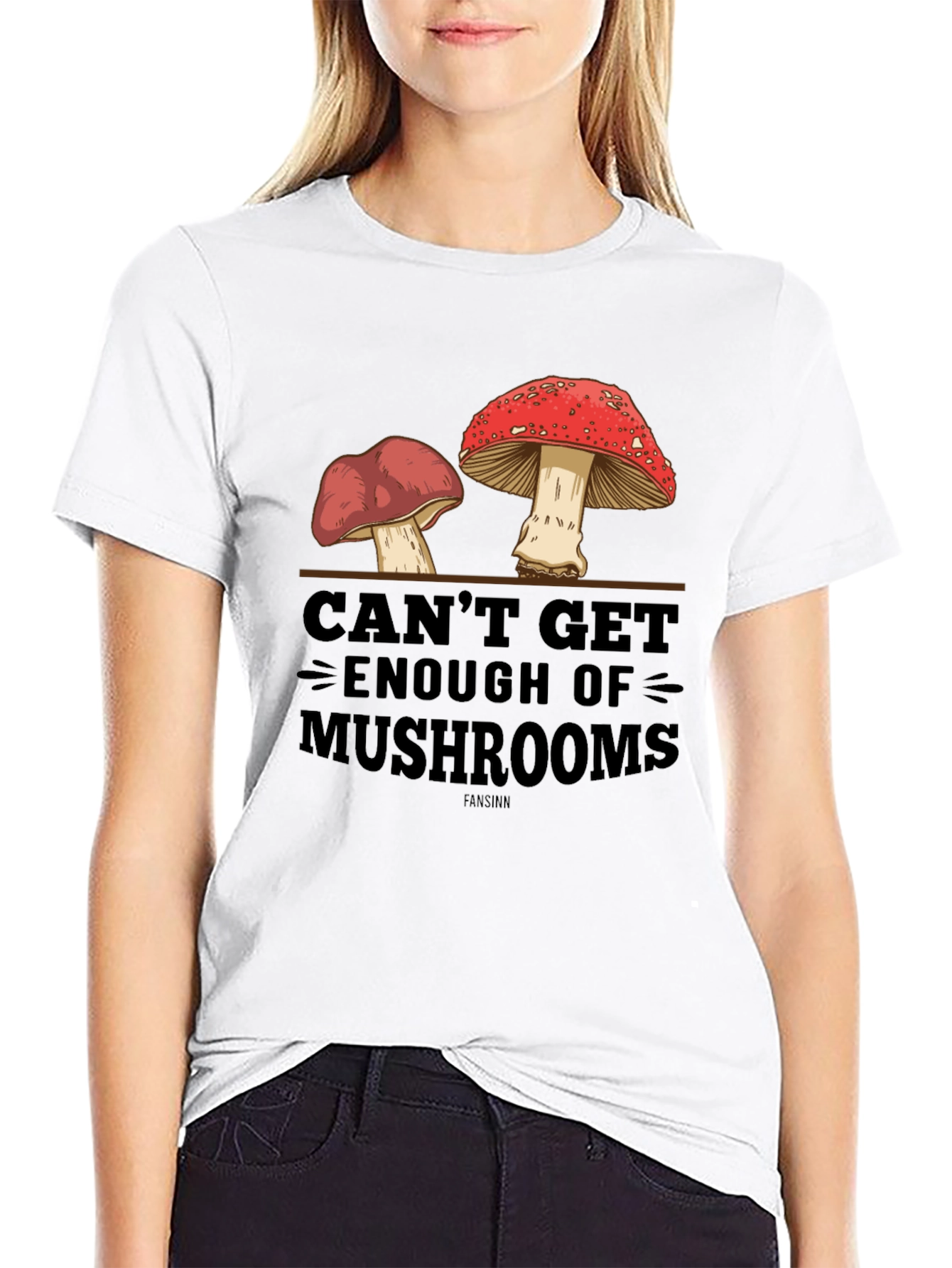 Mushroom Graphic T-Shirt - Unique Design