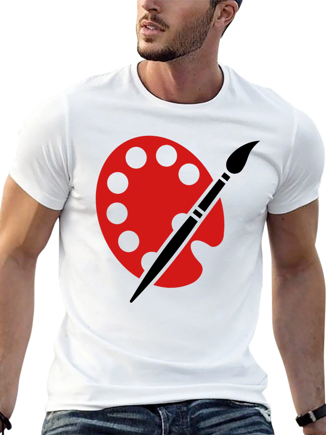 Artist Palette Graphic Tee - Painters Style