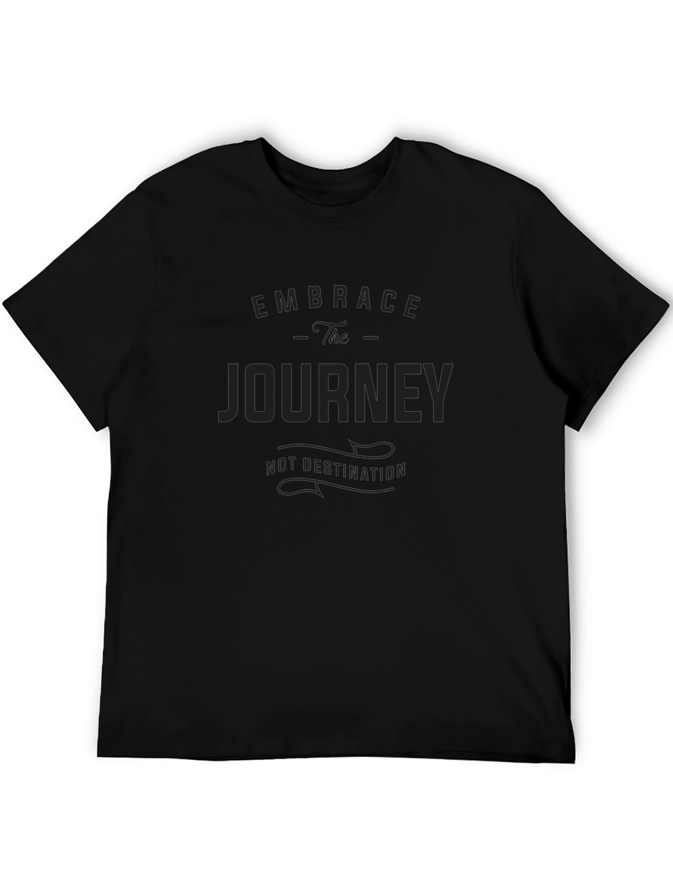 Embrace The Journey Graphic Print T-Shirt