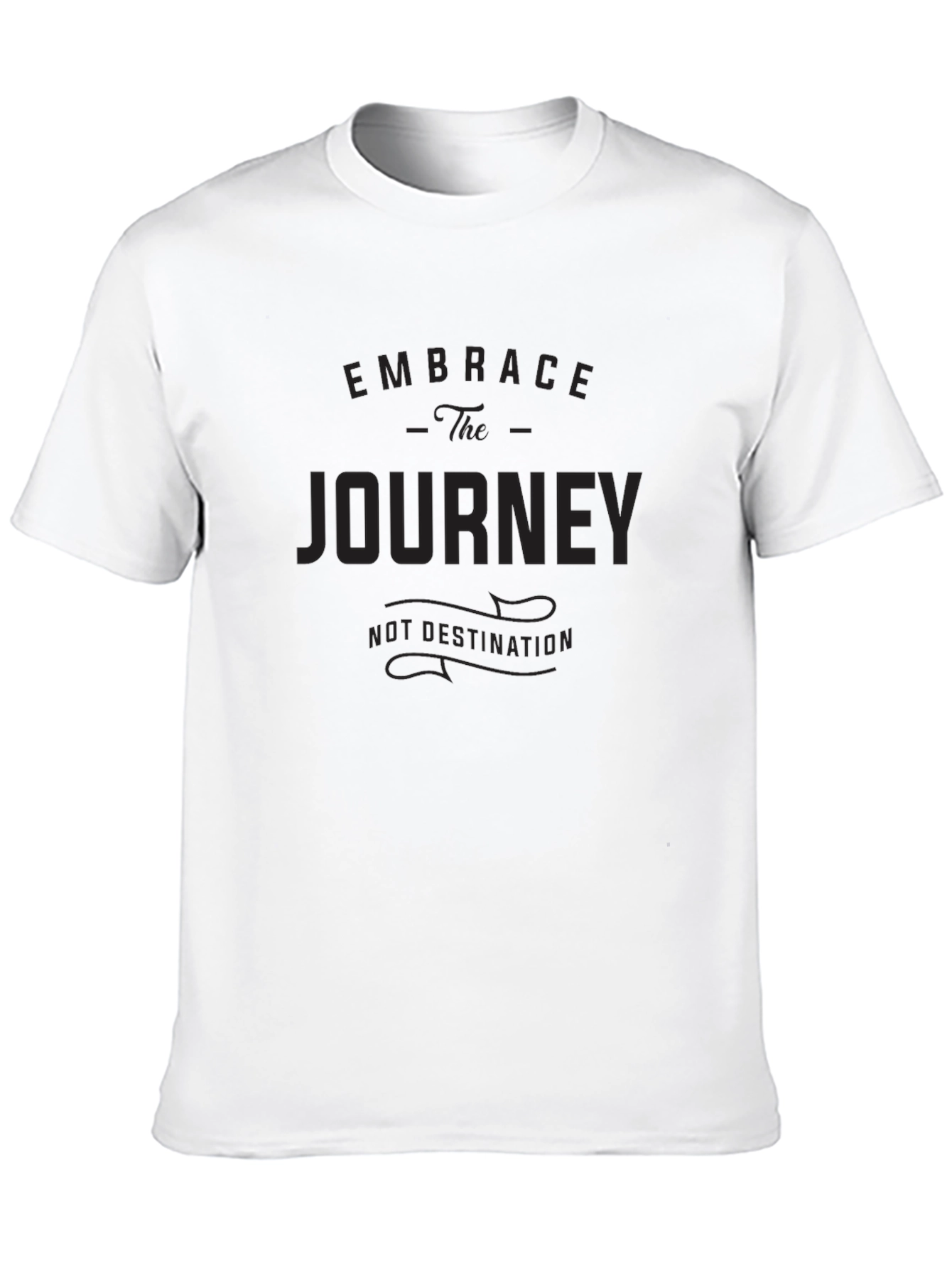 Embrace The Journey Graphic Print T-Shirt